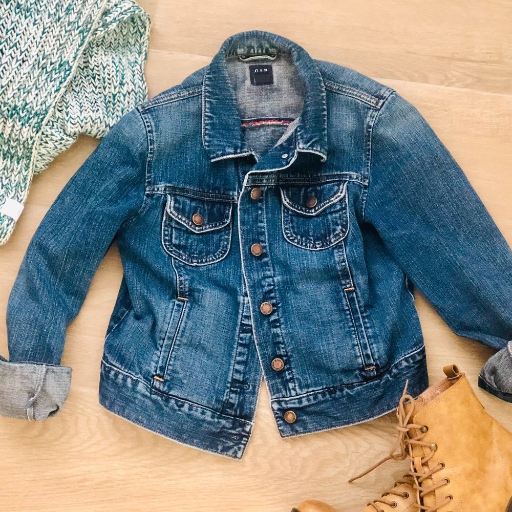 Cropped Jean Jacket